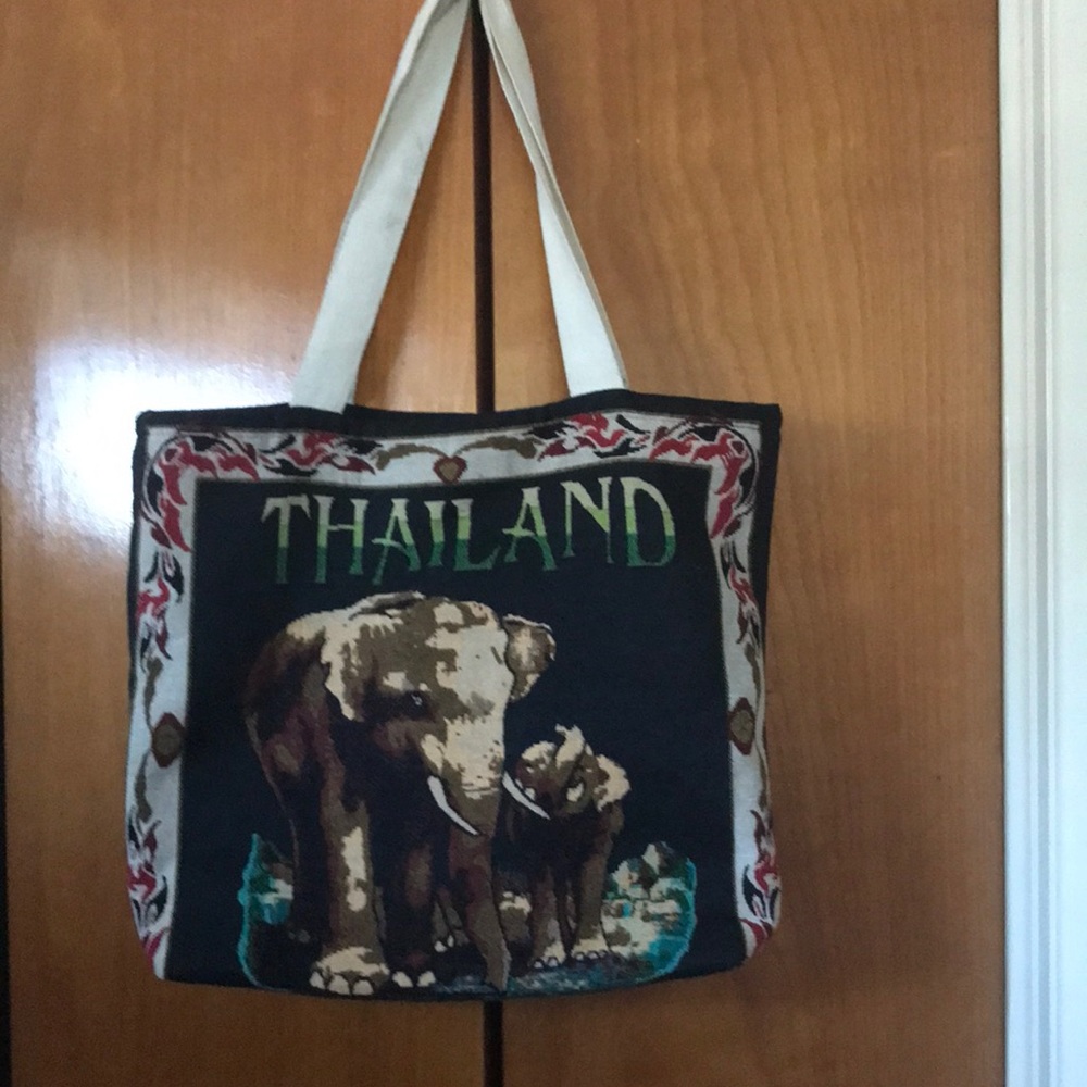 Thailand 18"by 15"  tote